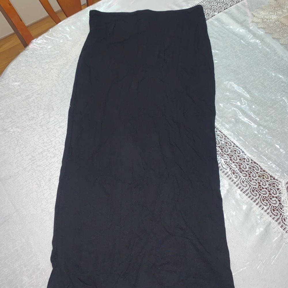 Black Long Skirt